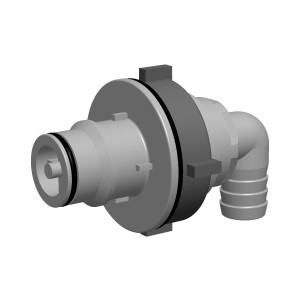 INN.M. 1/2"90° PP/  PORTAG....