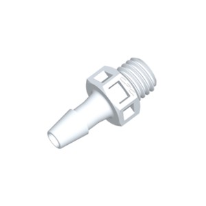 RACC.1/4-28 X TUBO 1/8"PVDF