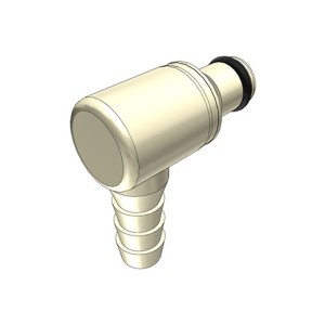 INN.M.1/4"GOMITO/POLIPROP.